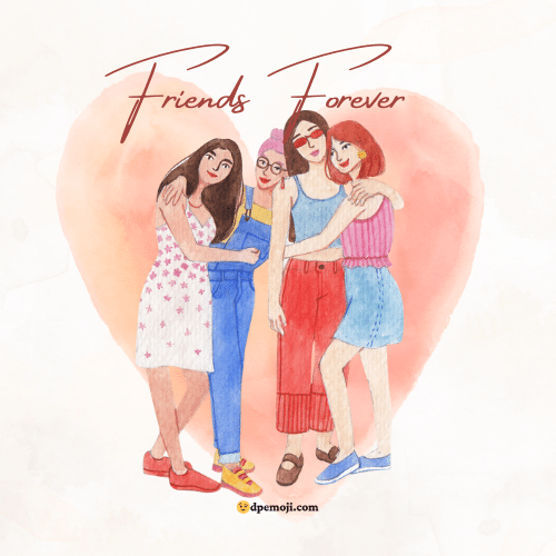 cool friends group dp