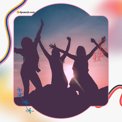 cool friends group dp