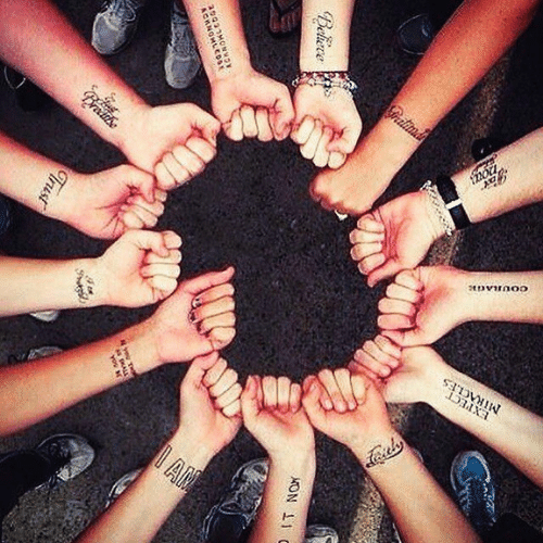 friendship school friends group dp