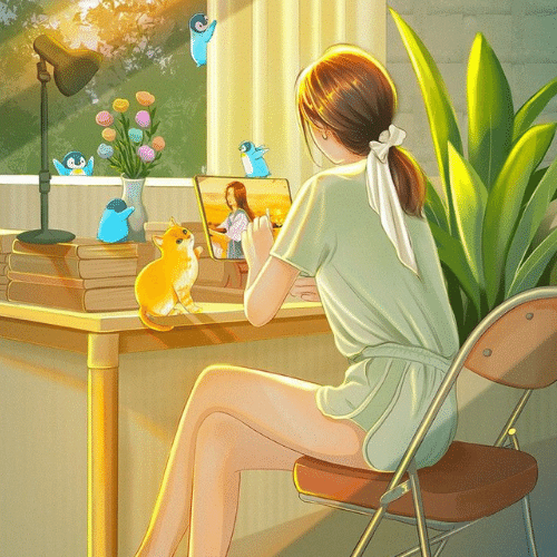 girl cartoon images for dp