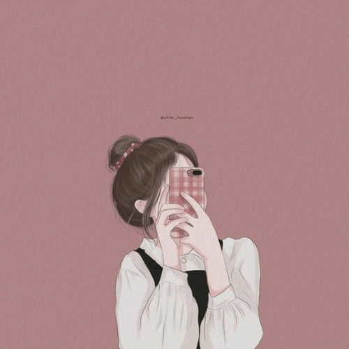 cartoon pic for dp girl