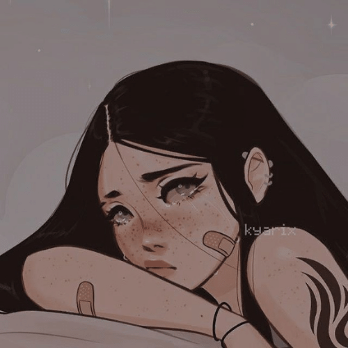 girl sad whatsapp dp