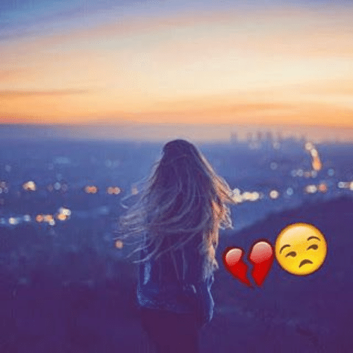 sad profile picture for girls