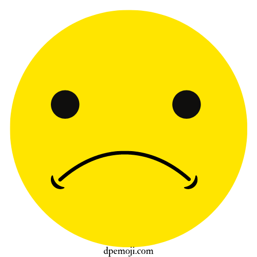 very sad emoji pic