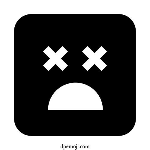 sad smile emoji dp