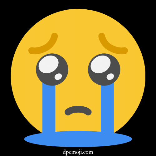 mood sad emoji dp