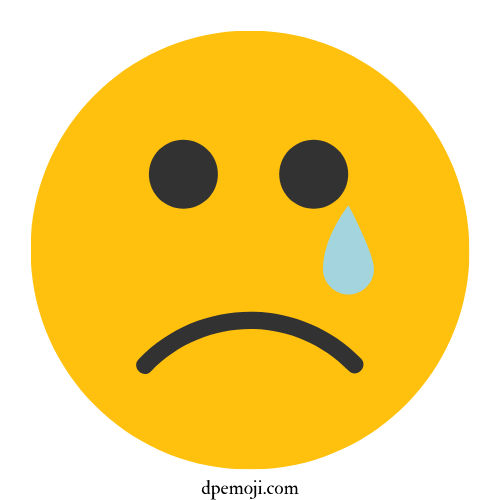 sad and happy emoji dp