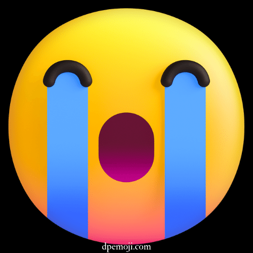 sad emoji for dp