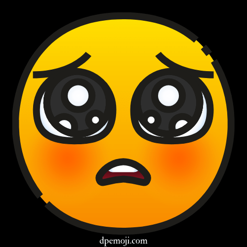 whatsapp sad emoji dp