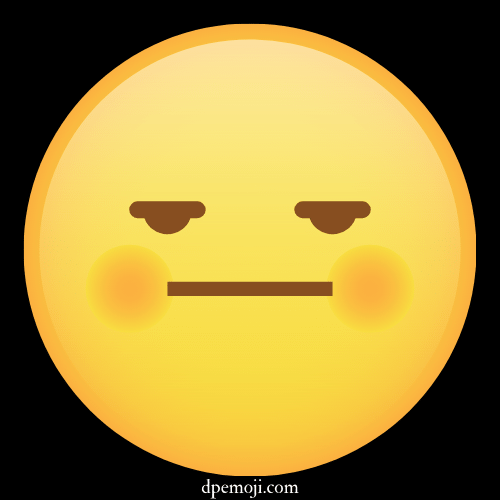 feeling emoji dp