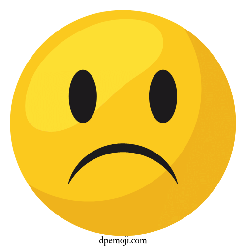 depressing sad emoji dp