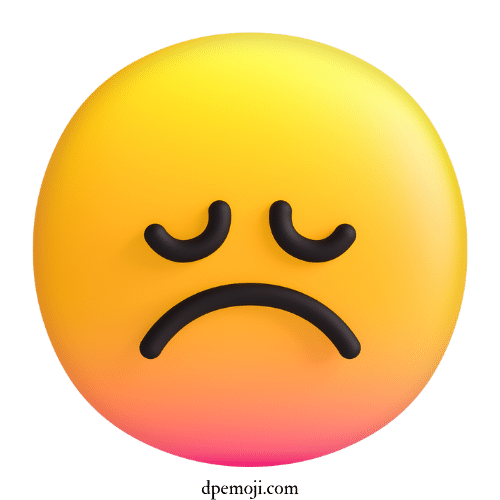 depressing sad emoji dp