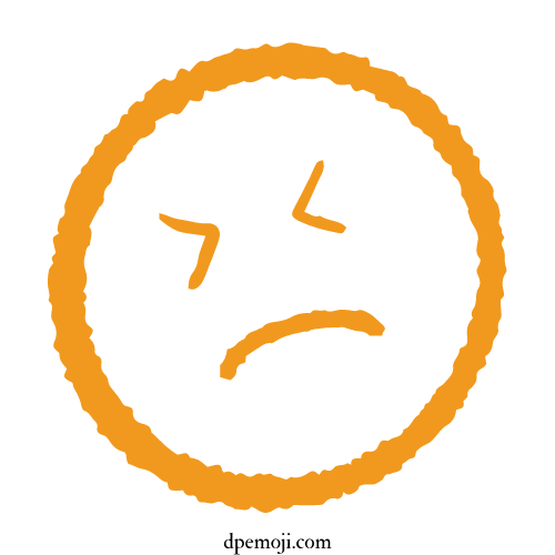 sad whatsapp emoji