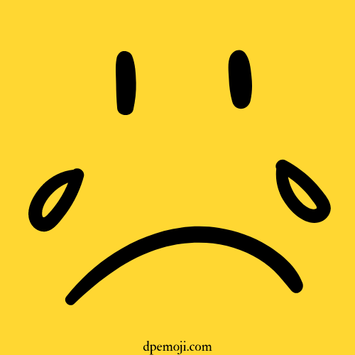 mood off emoji pic
