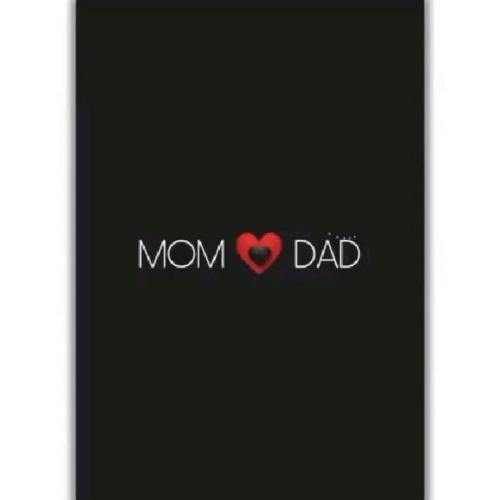 mom dad wallpaper dp