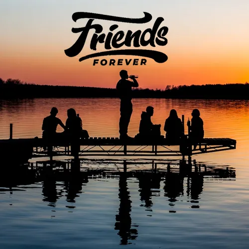 6 friends group dp aesthetic