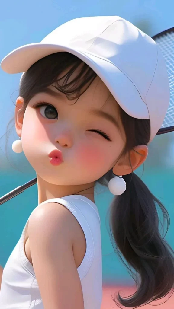 girl cartoon dp