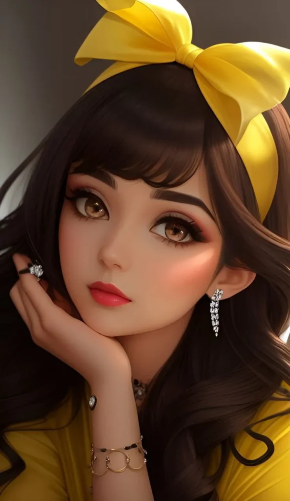 girl cartoon dp
