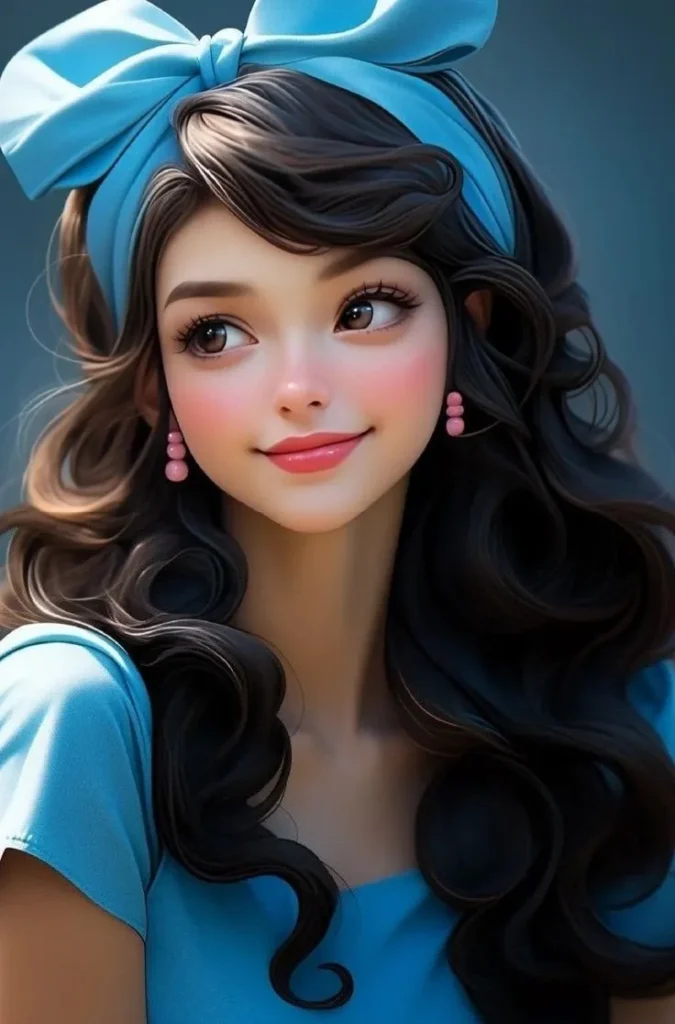 girl cartoon dp