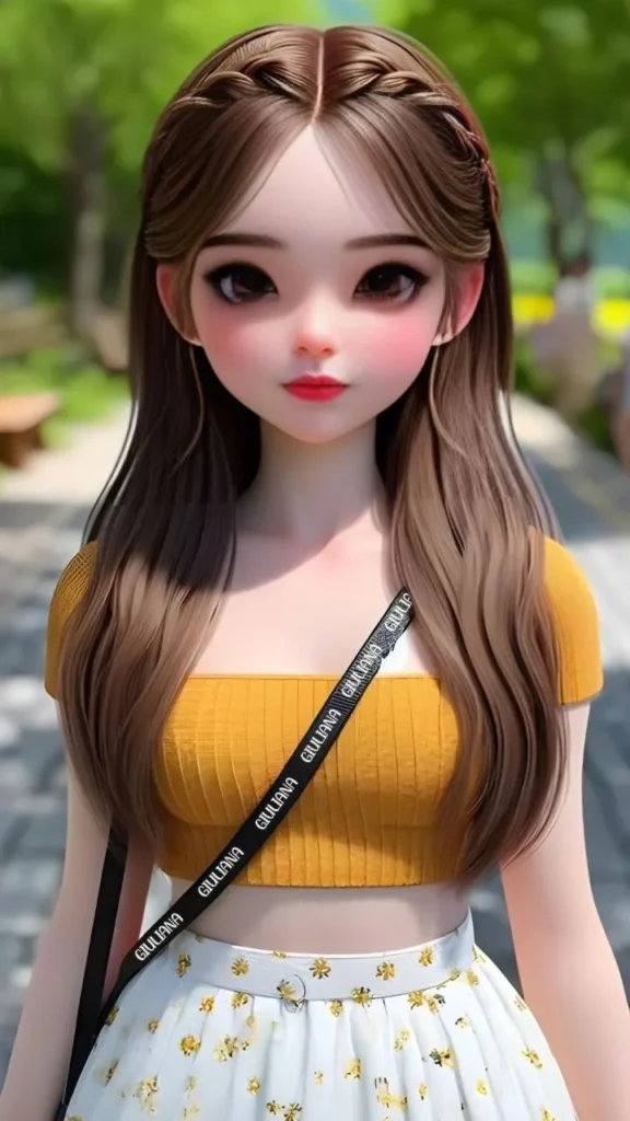 girl cartoon dp