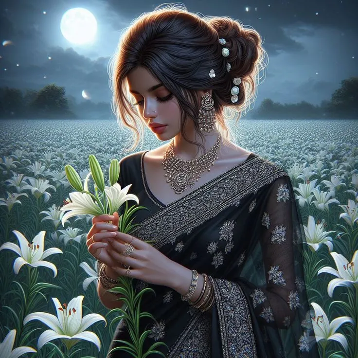 alone cute sad girl cartoon dp