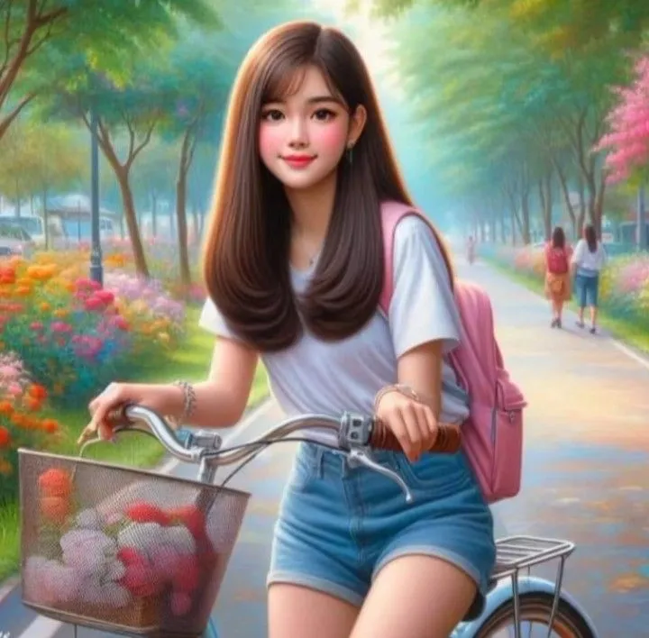 girl cartoon dp