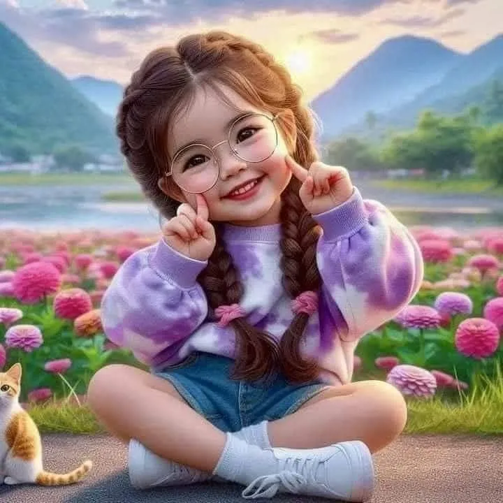 girl cartoon dp