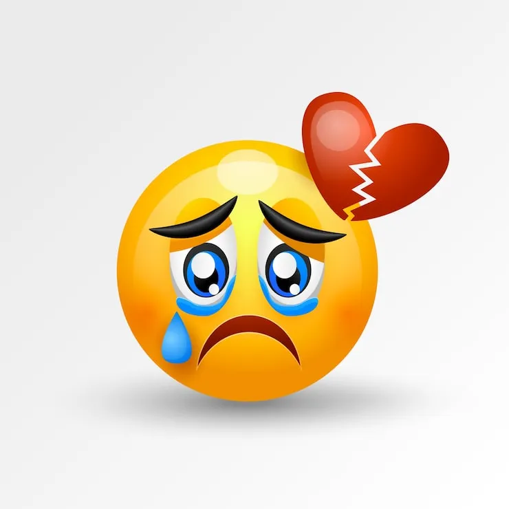 emoji sad dp
