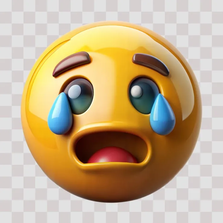 mood sad emoji dp