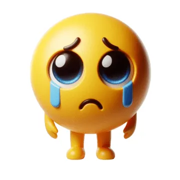 sad dp emoji