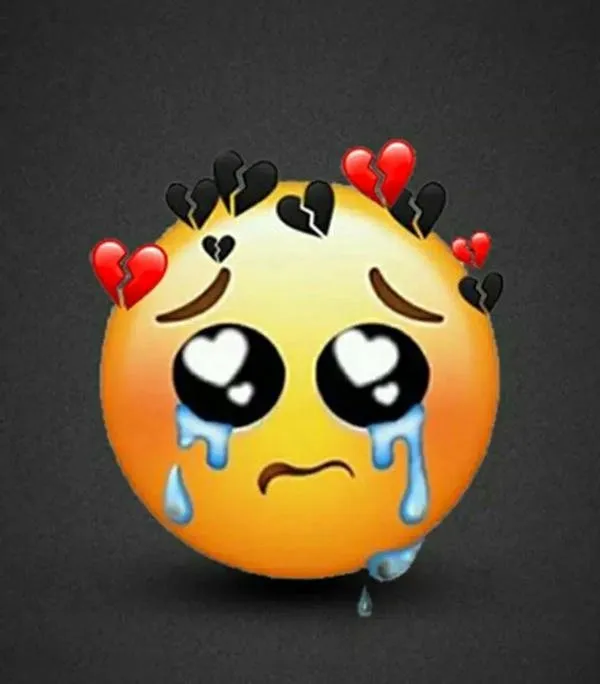 depressing sad emoji dp