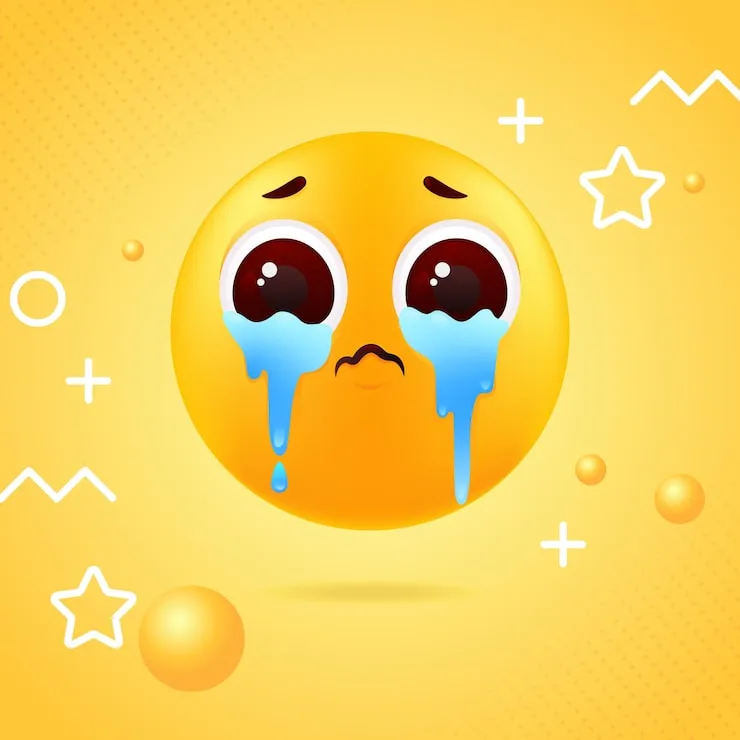 sad emoji dp for whatsapp