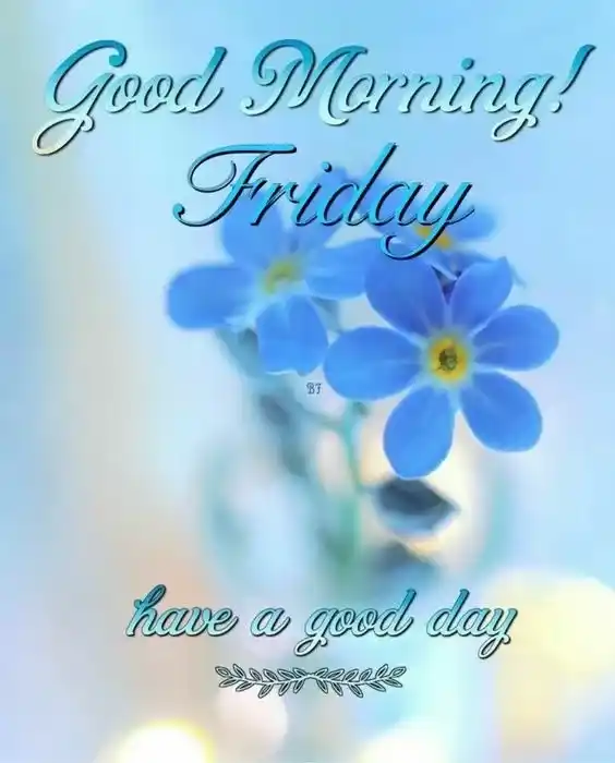 good morning friday