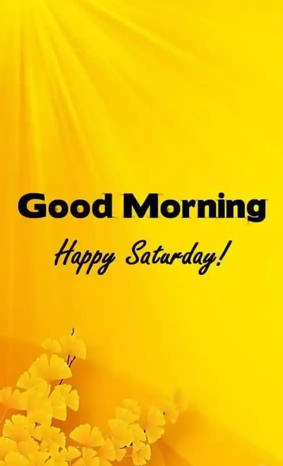good morning saturday images