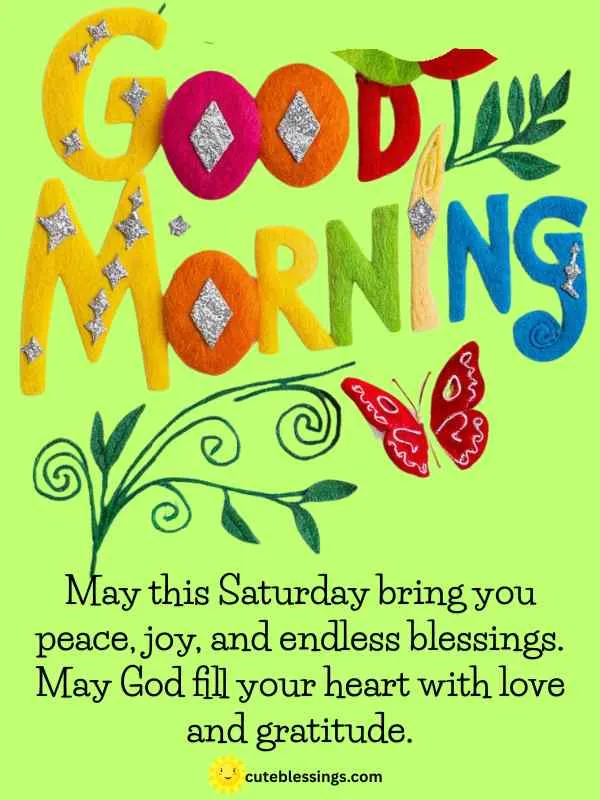 good morning saturday images