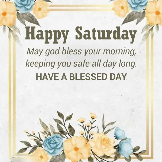 good morning saturday images